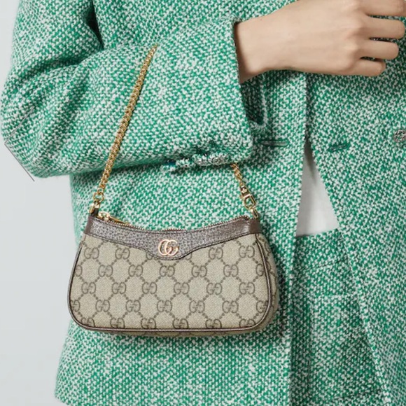 🐝Authentic Gucci OPHIDIA MINI BAG NWT - Picture 2 of 5